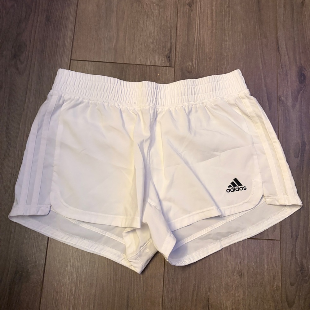 Adidas Women's Athletic White Shorts